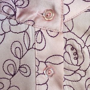 BEBE 96% Silk Blouse, XS